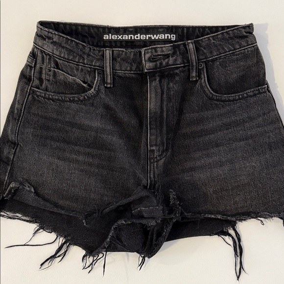 Alexander Wang Bite Denim Shorts - Picture 1 of 9